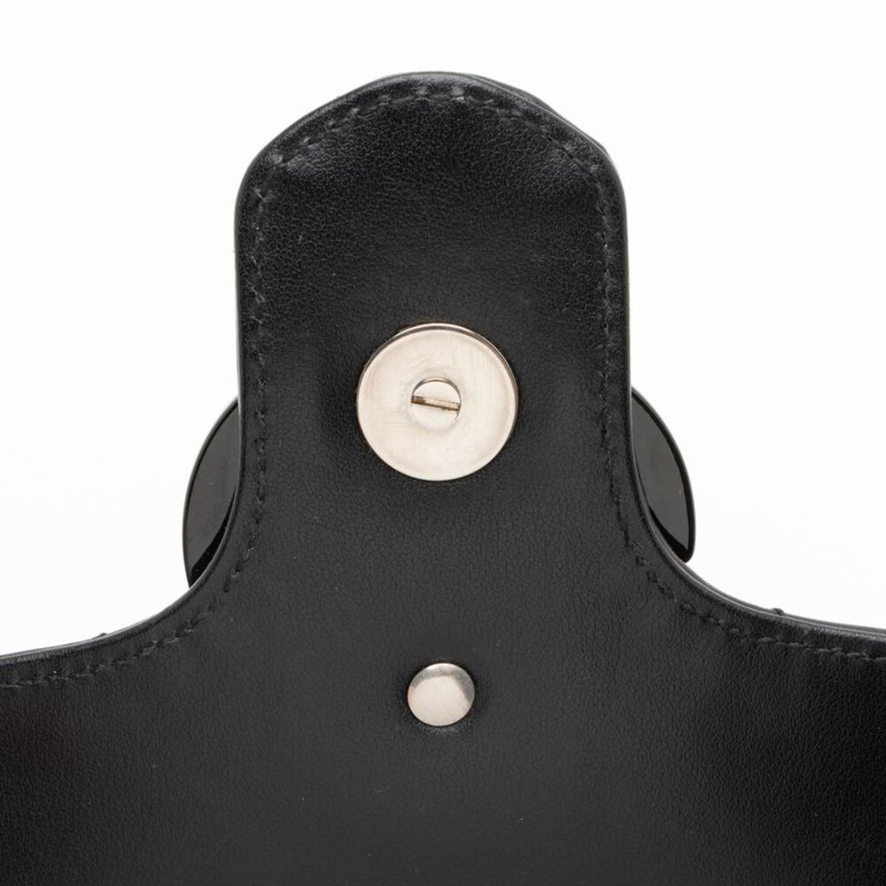 Gucci Matelasse Leather GG Marmont Monochrome Small Flap Bag - Picture 12 of 13